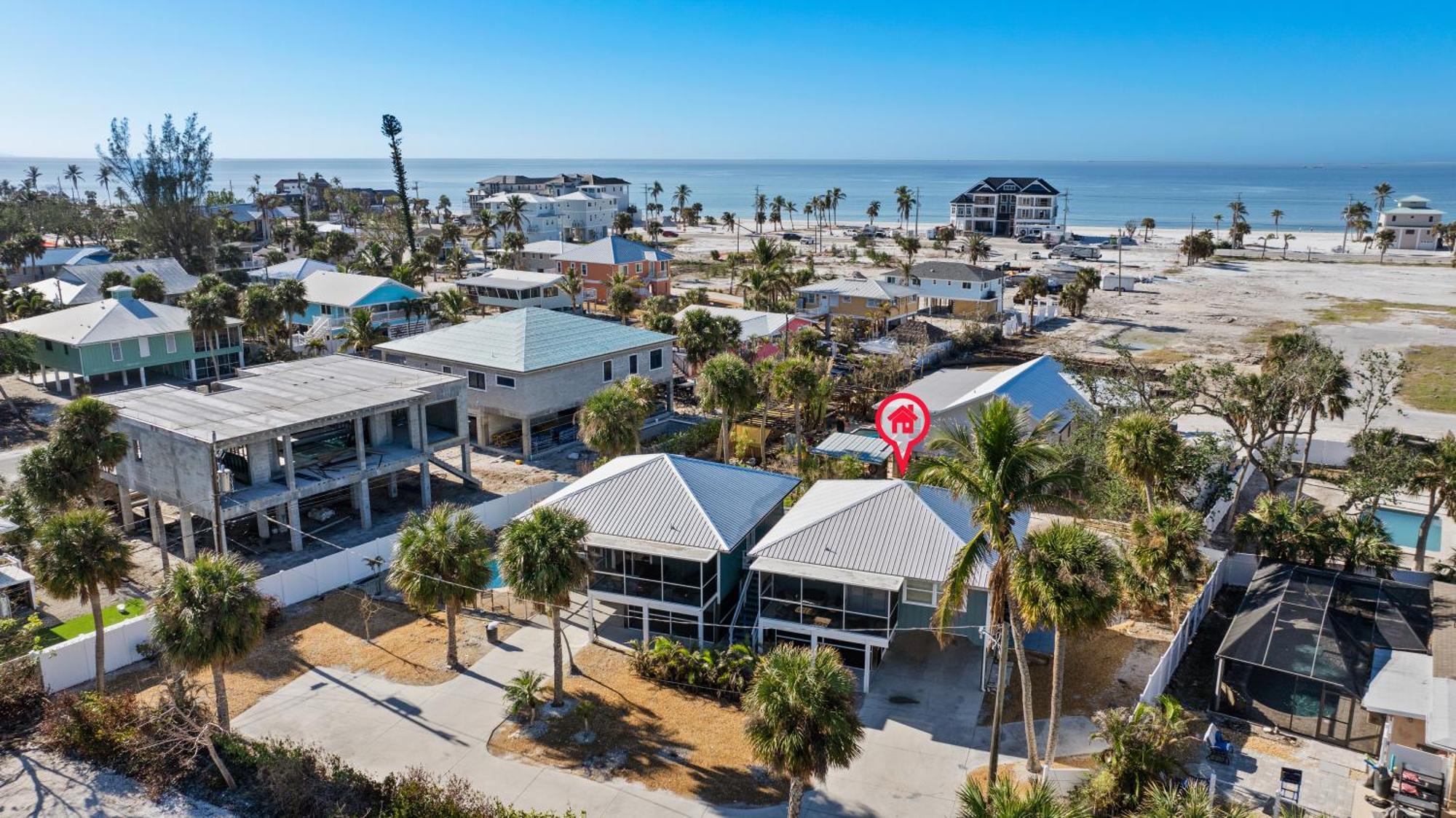 Beach Bungalow 1 By Sun Palace Vacations Fort Myers Beach Zewnętrze zdjęcie